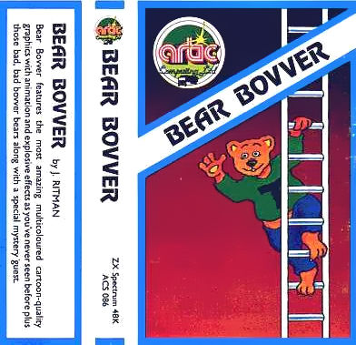 Bear Bovver box art for ZX Spectrum
